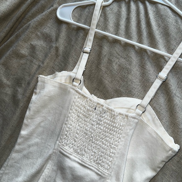 White Denim Dress - Picture 4 of 5